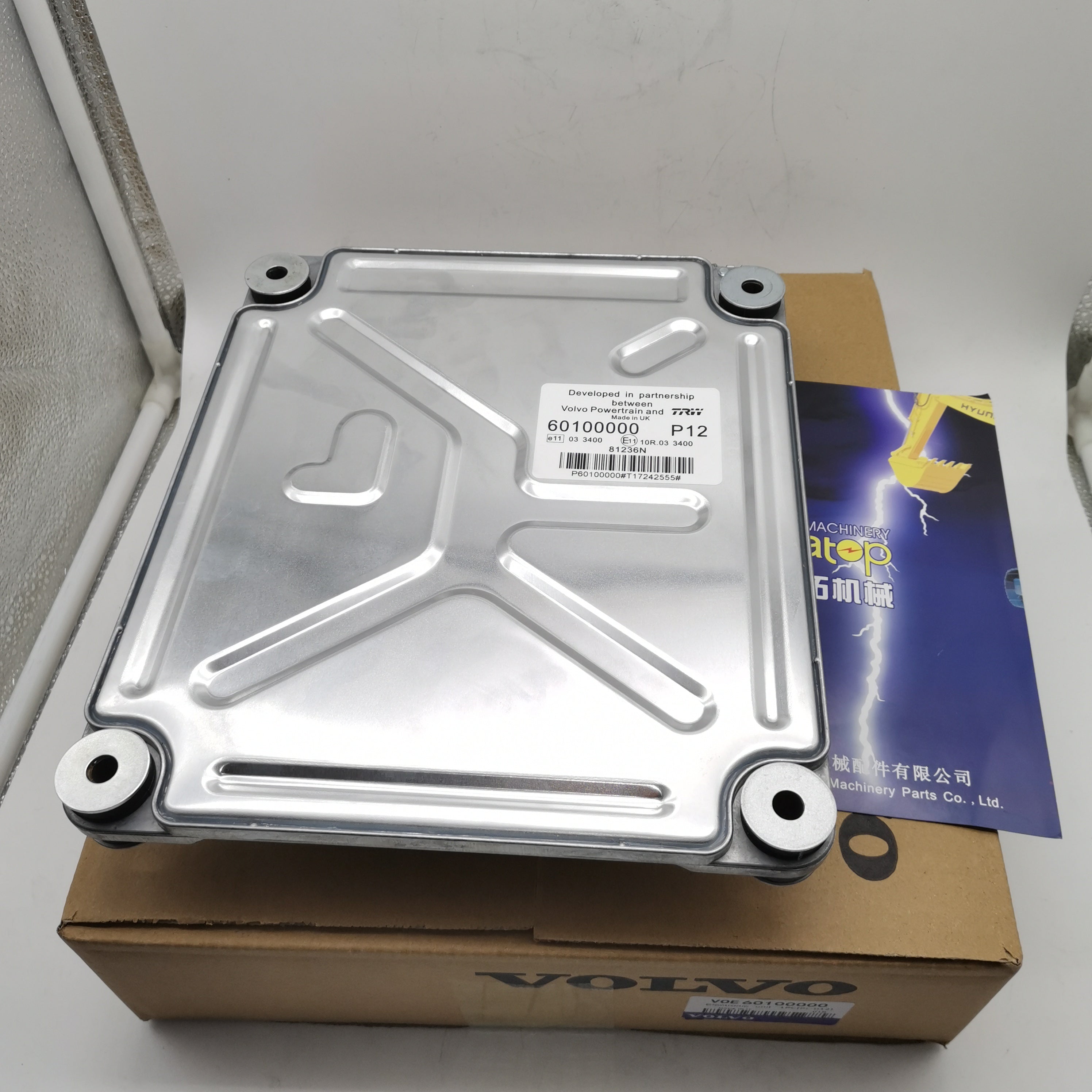 EC210B EC210BLC EC290B EC240B Excavator V-ECU Control Unit 60100000 60100000 D6E Engine Controller voe 60100000 voe60100000