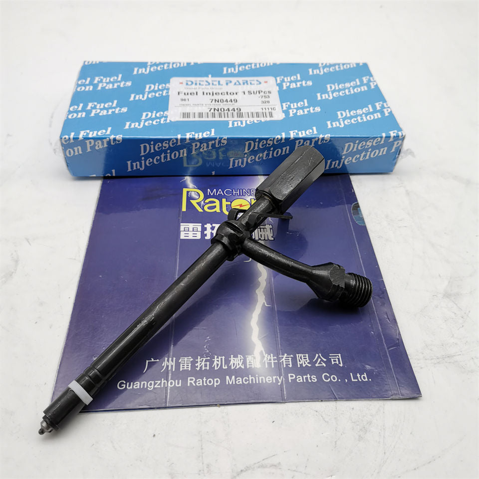 7N0449 7N-0449 3300 Diesel Engine Pencil Injector For 120G 130G 140G 225 D4E D5B D6D NOZZLE